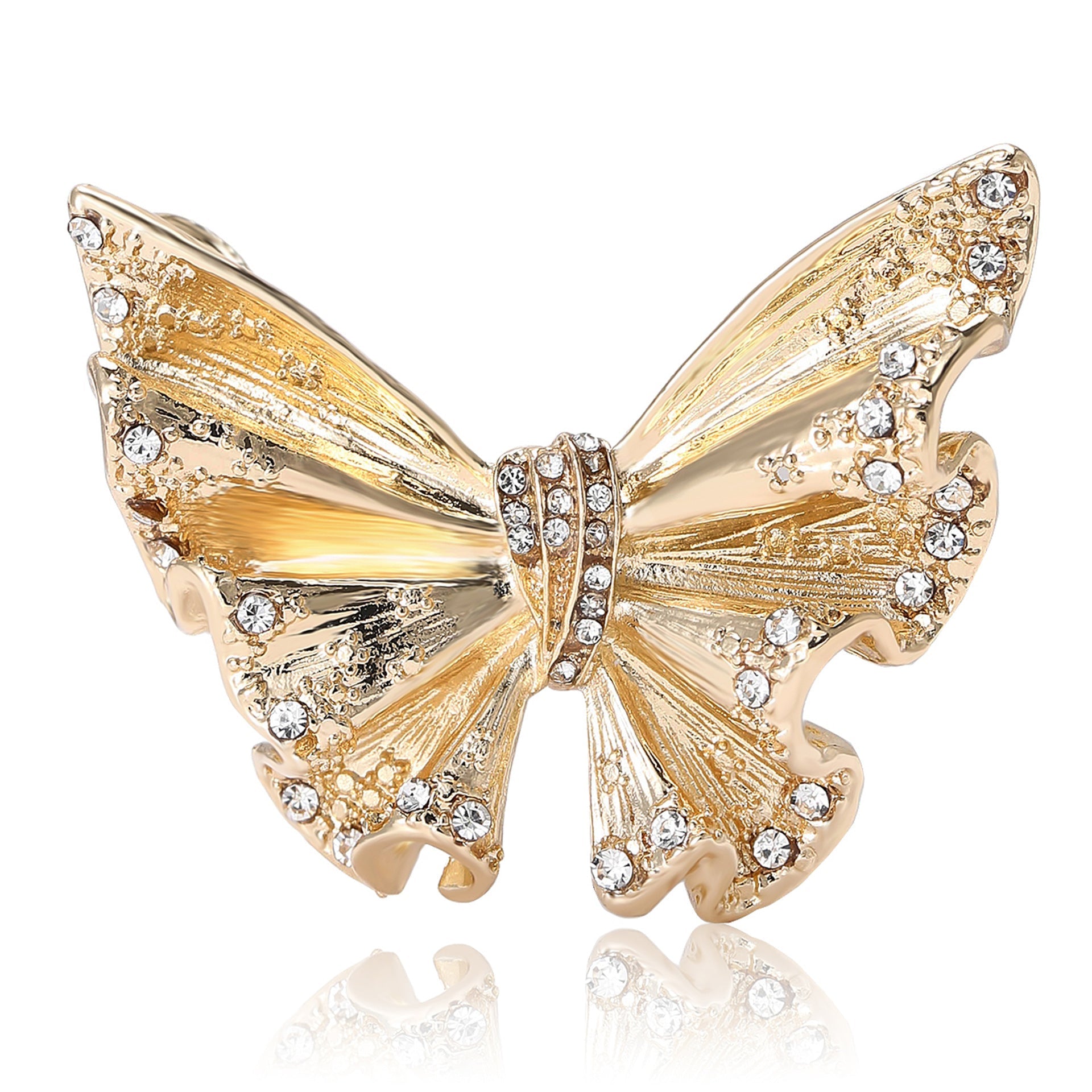 Stylish And Creative Alloy Enamel Butterfly Brooch