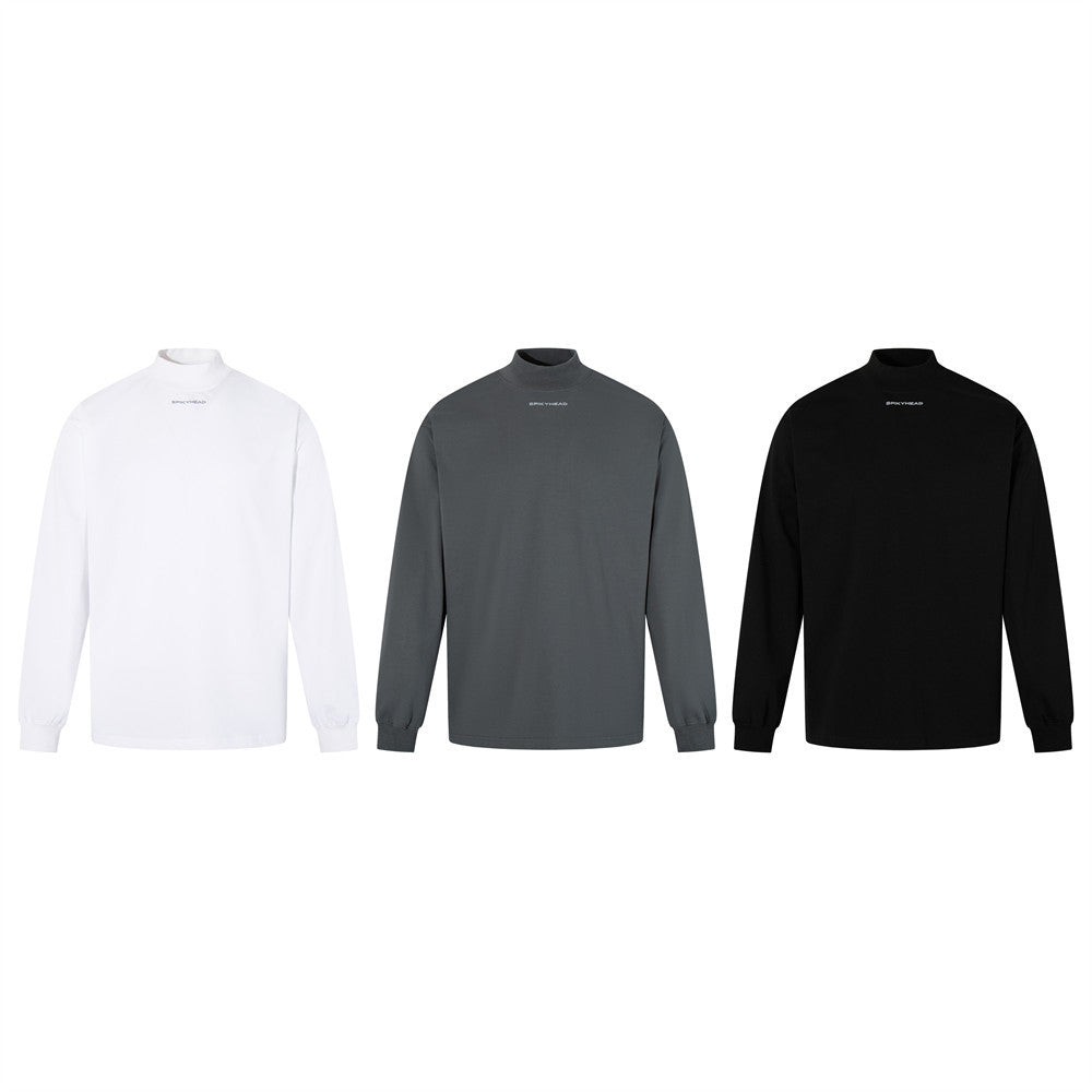 Mens Mock-Neck Long-Sleeve Base Layer