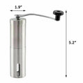 Portable Manual Coffee Grinder Stainless Steel Ceramic Burr
