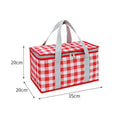 Travel refrigerated bag-red-1 piece