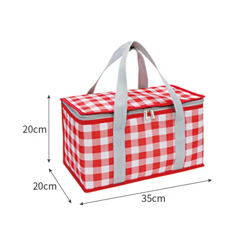 Travel refrigerated bag-red-1 piece