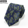Korean-style Retro Hong Kong style Floral Casual Tie
