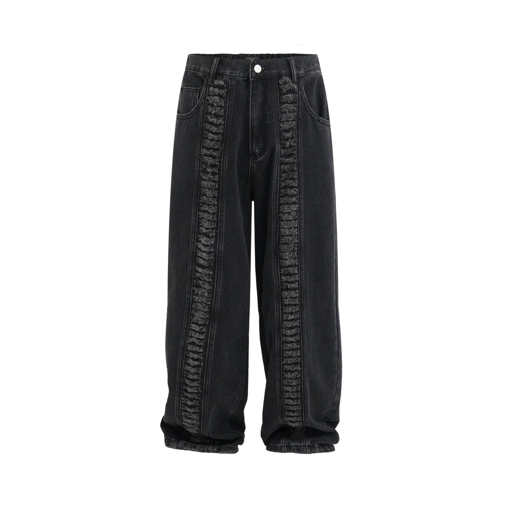 Men's Street Fashion Loose Hole Trousers