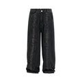 Men's Street Fashion Loose Hole Trousers