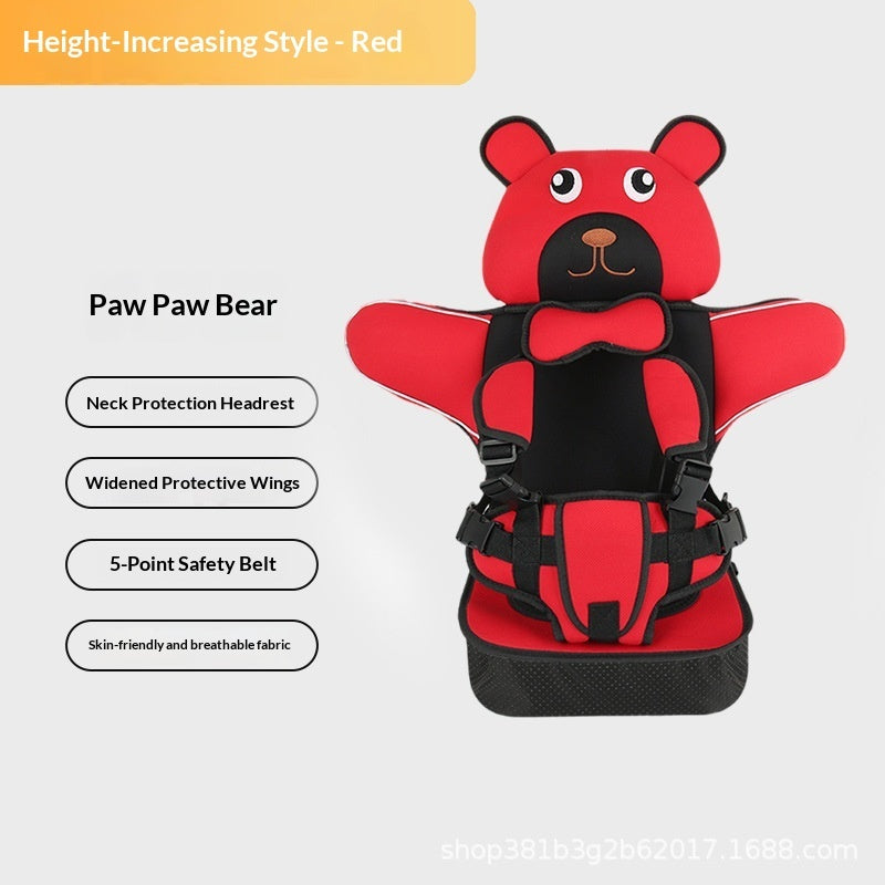 Infant Safe Seat Mat Portable Baby Safety Seat Children's Chairs Updated Version Thickening Sponge Kids Car Stroller Seats Pad