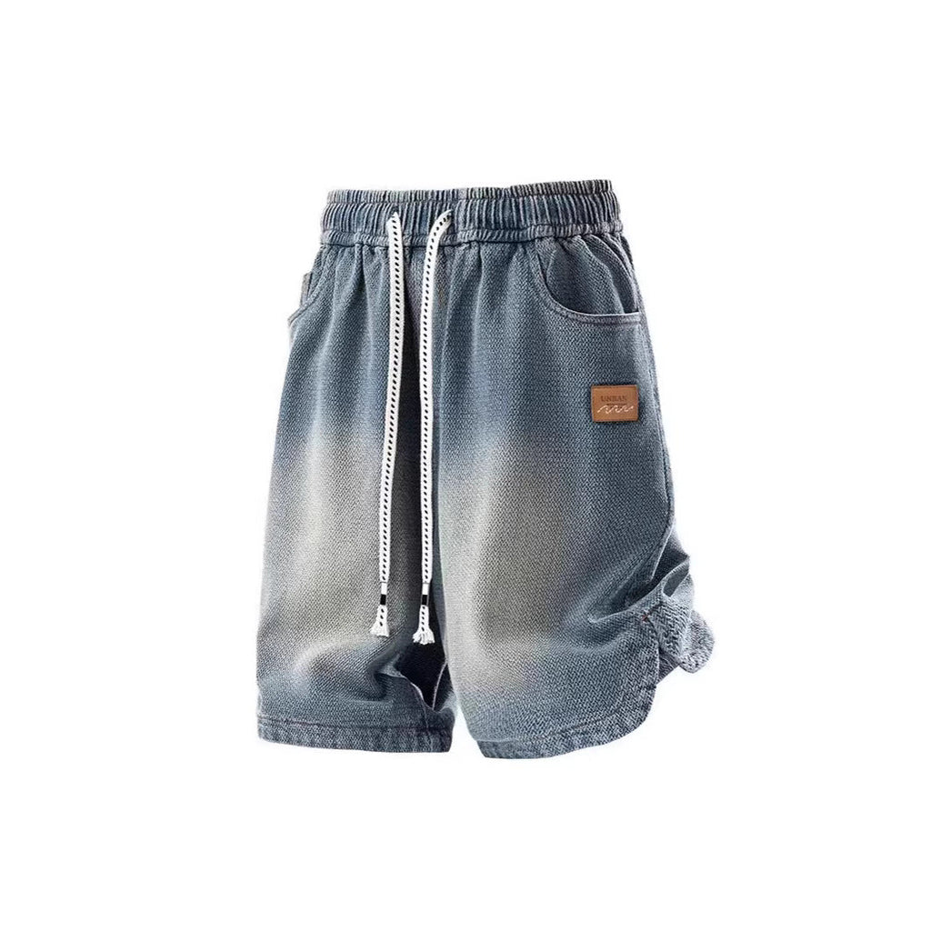 Trendy American-style Summer Slim-fit Denim Shorts