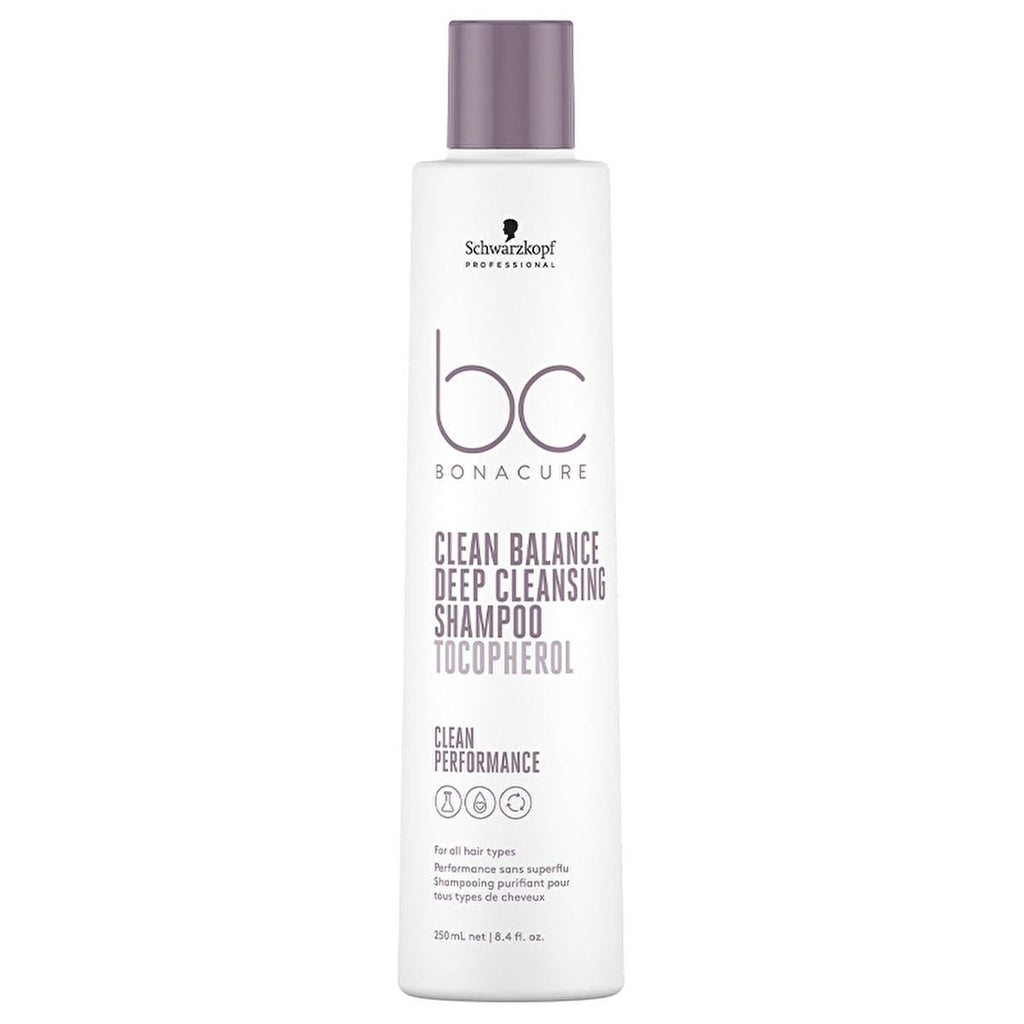 Bonacure Sulfate-Free Deep Cleansing Shampoo - Vegan, Silicone-Free, Gentle on Hair & Scalp - 8.45 fl oz