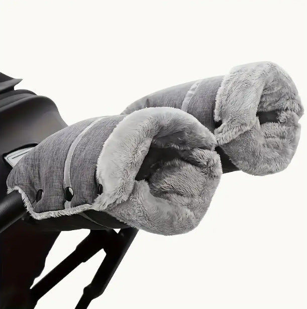 Split-style Extended Stroller Gloves For Outdoor Travel