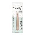 For Your Beauty Precision Slanted Tip Tweezers for Hair Removal and False Eyelash Application - Stainless Steel, High Precision Grooming Tool