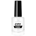 Golden Rose City Color Nail Lacquer - Clear, Long-Lasting Formula for Natural Nail Look