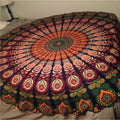 Printed Round Beach Towels And Yoga Mat