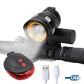 USB Rechargeable Bike Headlight