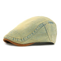Men's And Women's Identical Distressed Suede Bag Edge Retro Workwear Style Forward Hat Suitable For Outdoor Camping, Weekend Shopping
