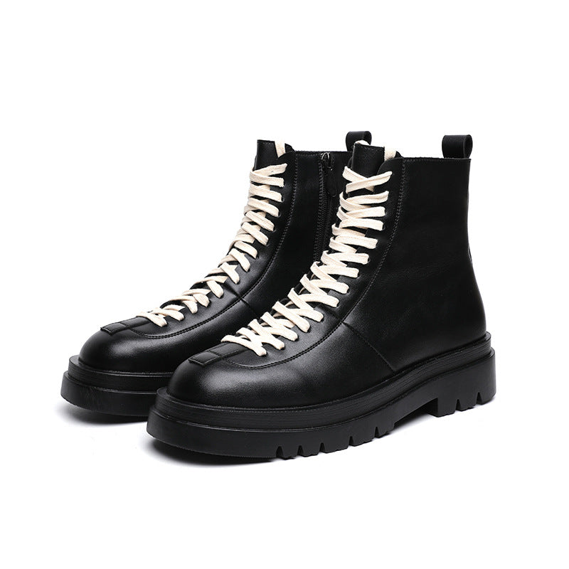 High-top British-style Instagram-trendy Shoes