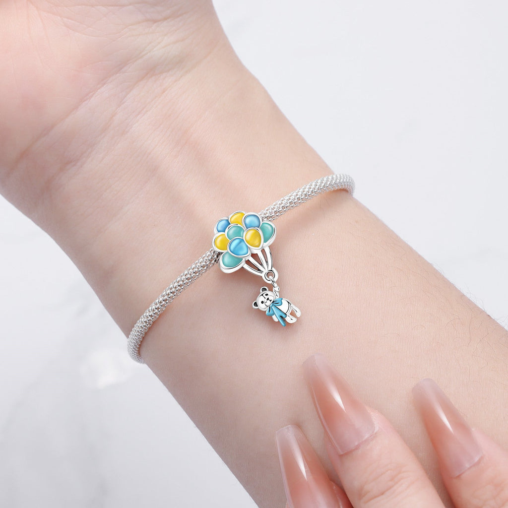 Bracelet Beaded Pendant Playful Sloth And Koala Beads
