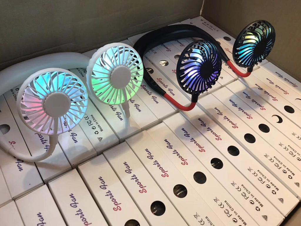 Portable Hanging Neck Fan