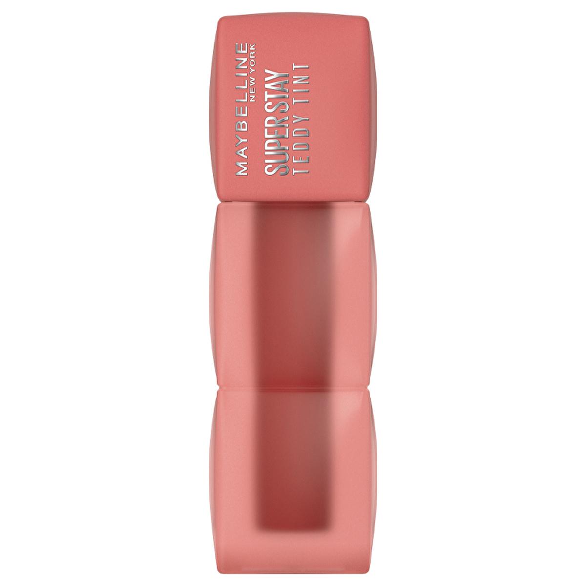 Maybelline Super Stay Teddy Tint - Long-Lasting Liquid Matte Lip Tint with 8 Buildable Shades