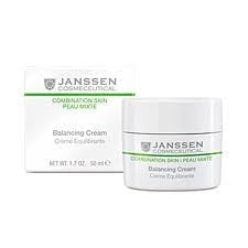 Janssen Cosmetics Balancing Cream for Oily & Combination Skin - Eco-Friendly Packaging, 1.69 fl oz