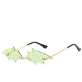 Cool bat-shaped sunglasses