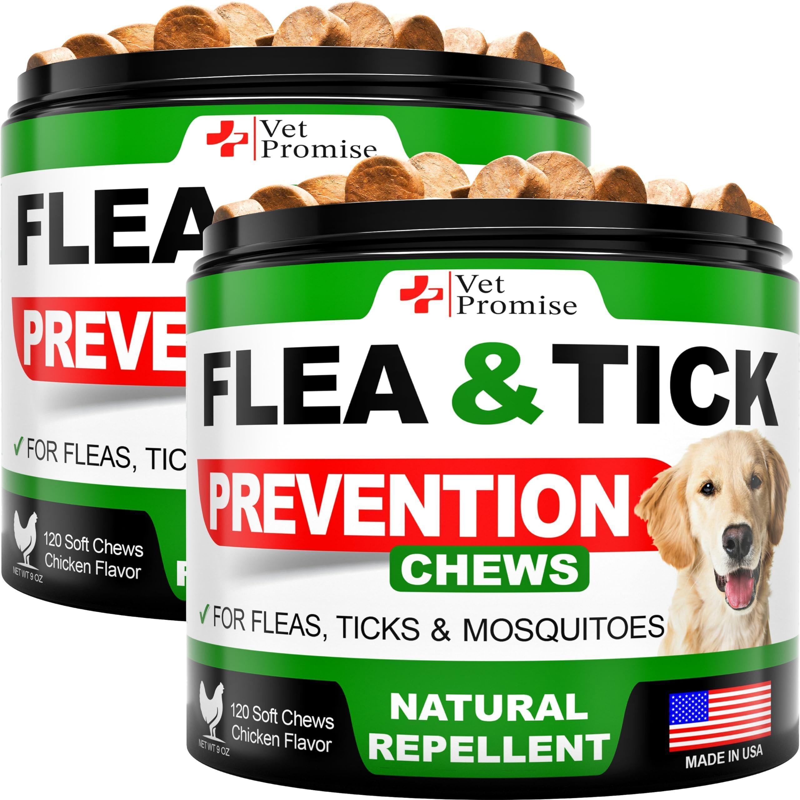Flea & Tick Chews for Dogs 2-Pack