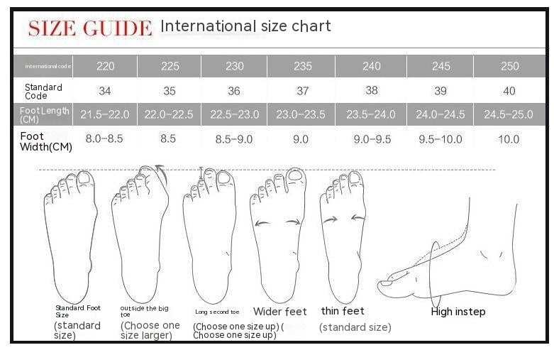 Women's Leather Board Casual Shoes