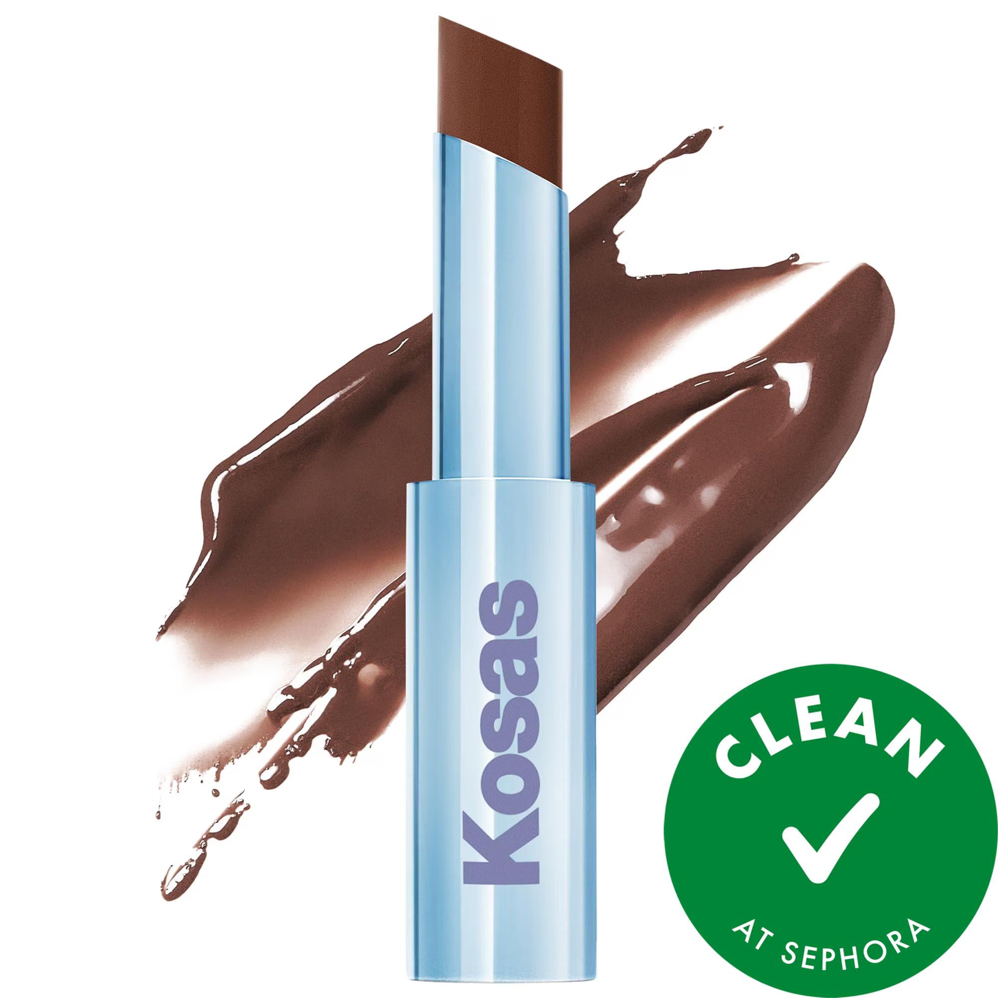 Wet Stick: Moisturizing Sheer Lipstick with Ceramides - Vegan, Cruelty-Free Hydrating Lip Balm, Plumping Squalane & Hyaluronic Acid Treatment