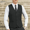 Mens Slim-Fit Vest Fashionable Casual Outerwear