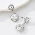 Wholesale Floral Interlinked Drop Earrings, New Niche Design Women  Earrings, European American High End Light Luxury Jewelry