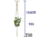 Beige Cotton Rope Plant Hanger