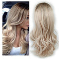 Fashion Long Curly Wig with Bangs - Europe/US Style