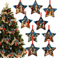 Wooden Christmas Gift Pendant, Tree Decoration