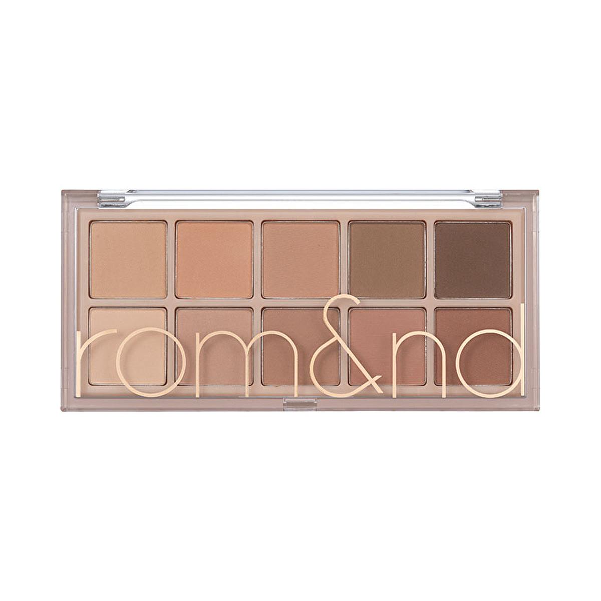 rom&nd Better Than Palette: Shade & Shadow Garden - Versatile Korean Eyeshadow Palette for Long-Lasting, Stunning Eye Makeup