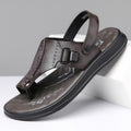 Flap-style Casual Slip-on Sandals For Wearing Outside