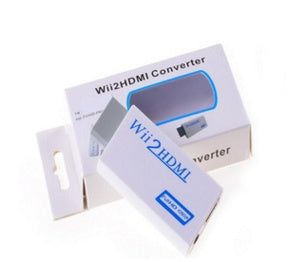 For Wii to HDMI Wii2HDMI Adapter Converter 3.5mm Audio Video Output Full HD 720P 1080P  Monitor