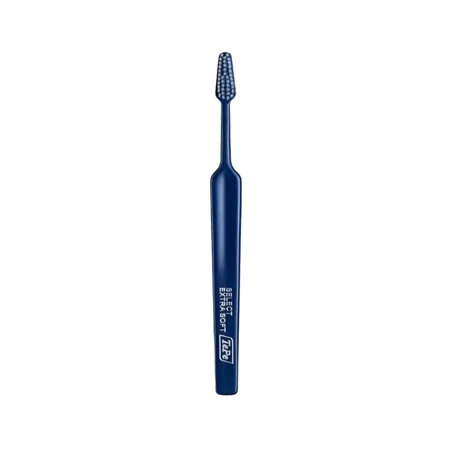 Tepe Select X-Soft Toothbrush: Gentle, Sensitive Teeth & Gum Care - Best Soft Bristles for Optimal Oral Hygiene, Dark Blue Color Option