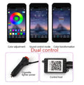 Car Fiber Optic Ambient APP Rhythm Light