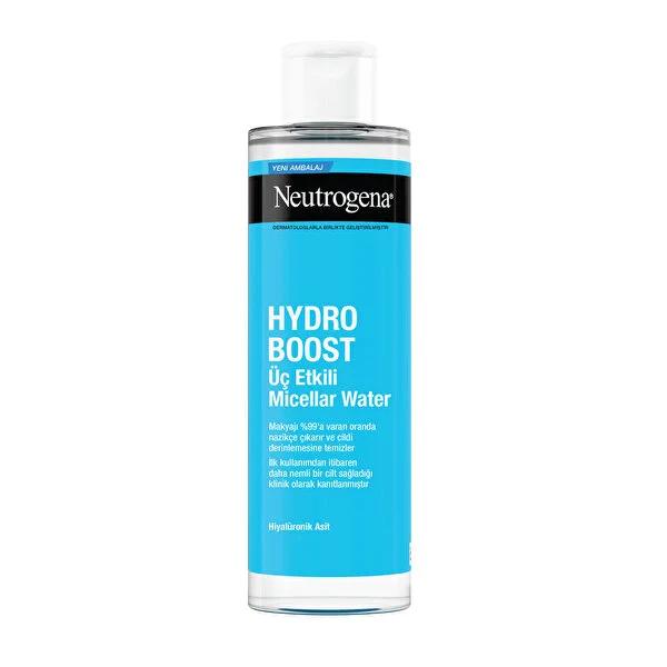 Neutrogena Hydro Boost Micellar Water Makeup Remover: Gentle, Hydrating Cleanser with Hyaluronic Acid - Deep Cleansing & 99% Makeup Removal