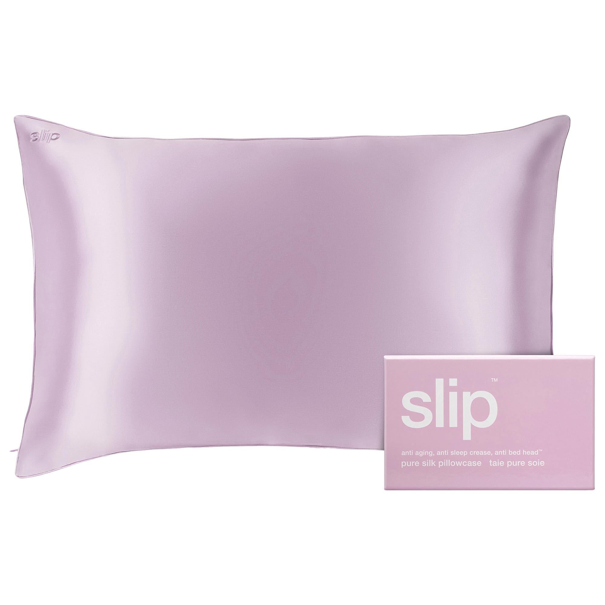 Slip Silk Pillowcase - Luxurious Mulberry Silk for Anti-Aging & Anti-Bedhead Sleep - Standard/Queen
