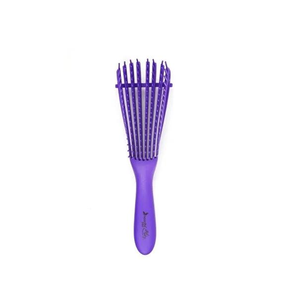 Nascita Pro Detangling Hair Brush: Adjustable, Flexible Bristles for Curly, Wet & Dry Hair - Scalp Massaging, Anti-Static
