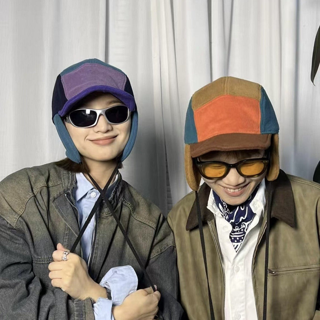 Mens And Womens Fleece-lined Baseball Cap