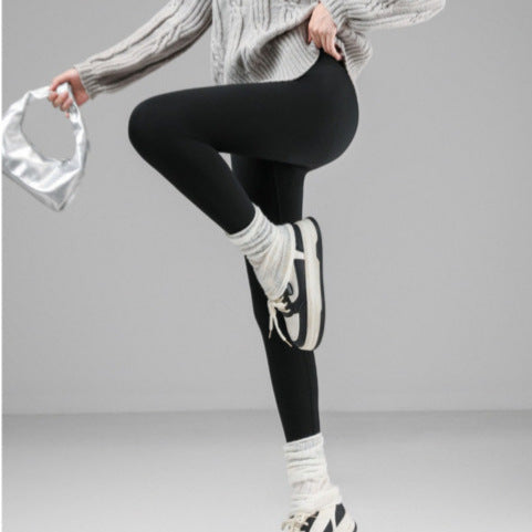 AutumnWinter Fleece-Lined Thickened Butt-Lifting Slimming Outerwear Yoga Leggings