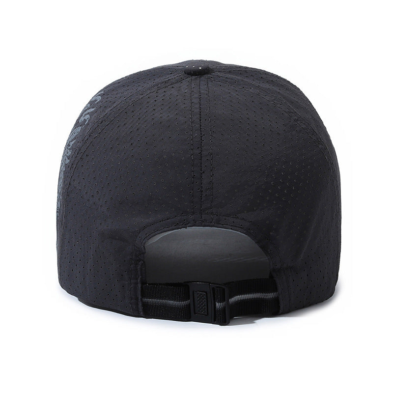 Hat Men's Chinese Style Printed Dragon Baseball Cap Polyester