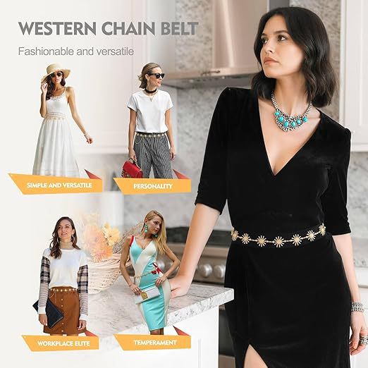 Womens Waist Chain Simple And Versatile Decoration