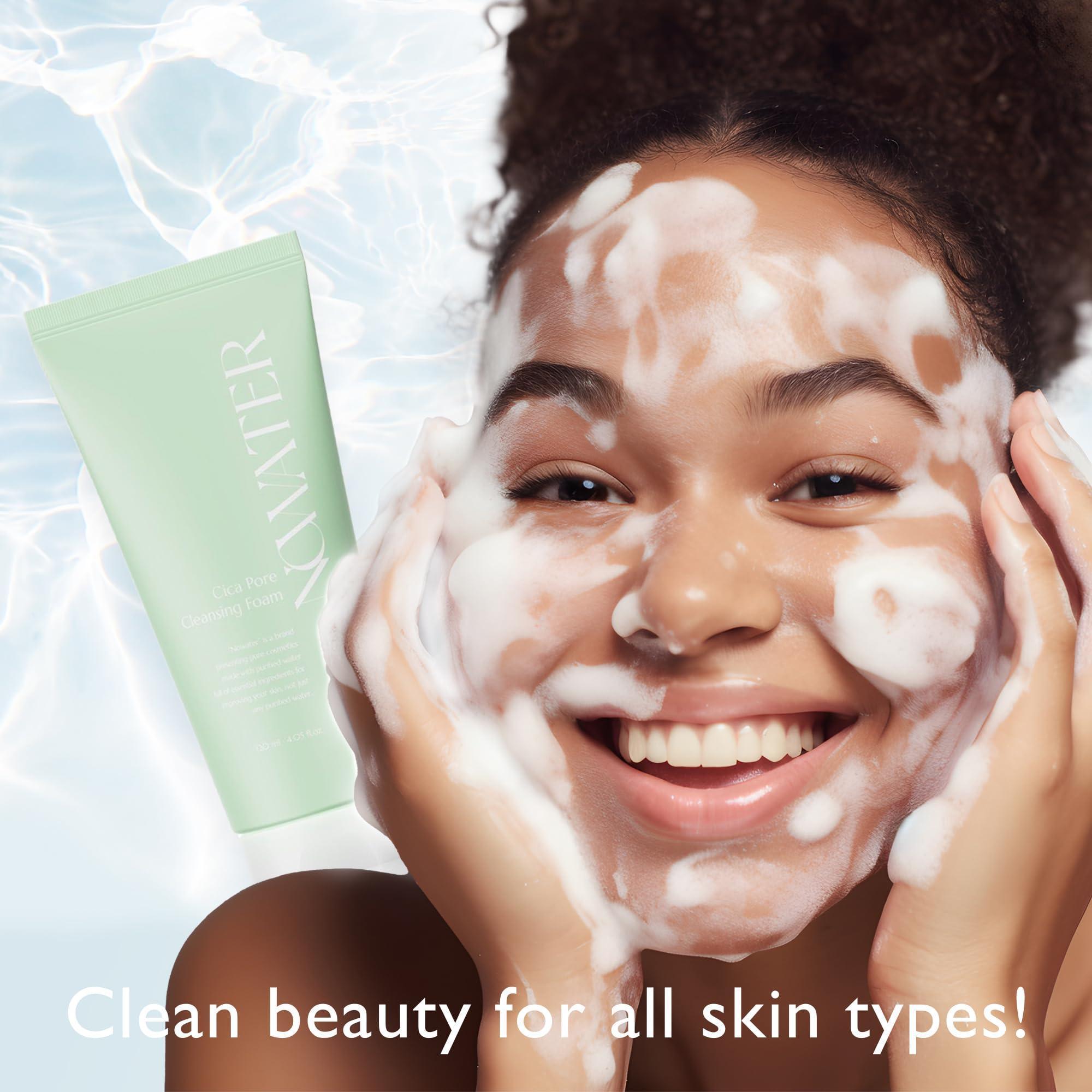 Cica Pore Cleansing Foam 4.05 fl oz Sebum Control Hyaluronic Acid Aloe Daily