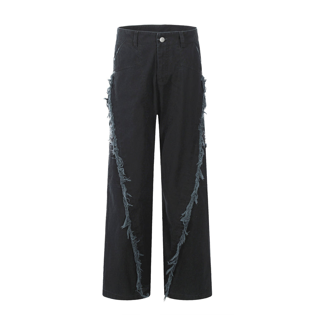American Retro Loose Washed Overalls