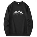 Fleece-lined Crew Neck Sweater Business Attire Activities