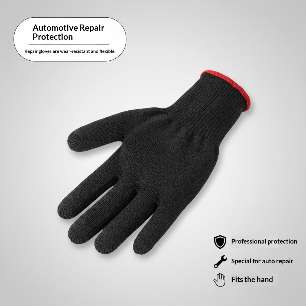 Thickened Non-slip Oil-resistant And Abrasion Proof Work Gloves