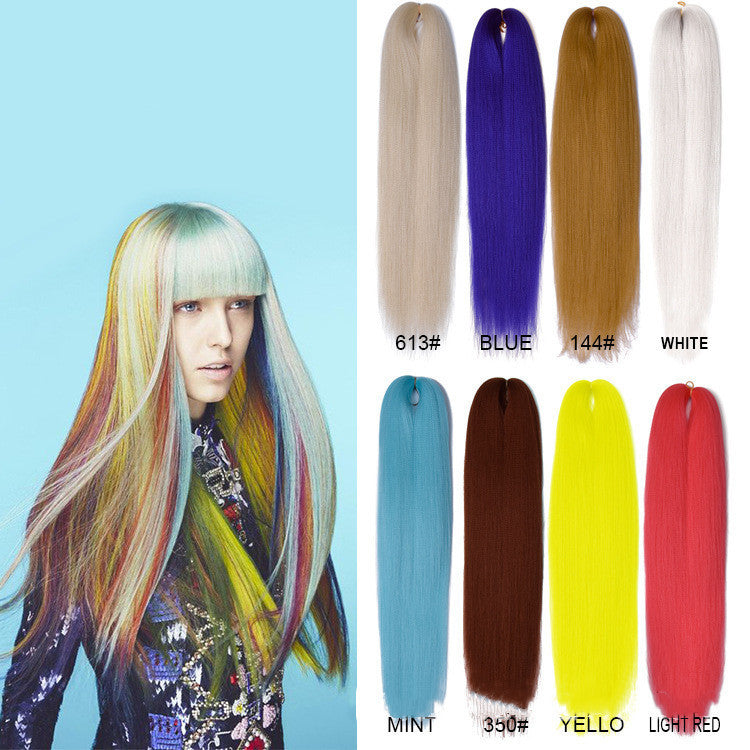 Kani Karen Silk Chemical Fiber Wig Big Braid