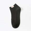 Solid Color Mens Cotton Socks