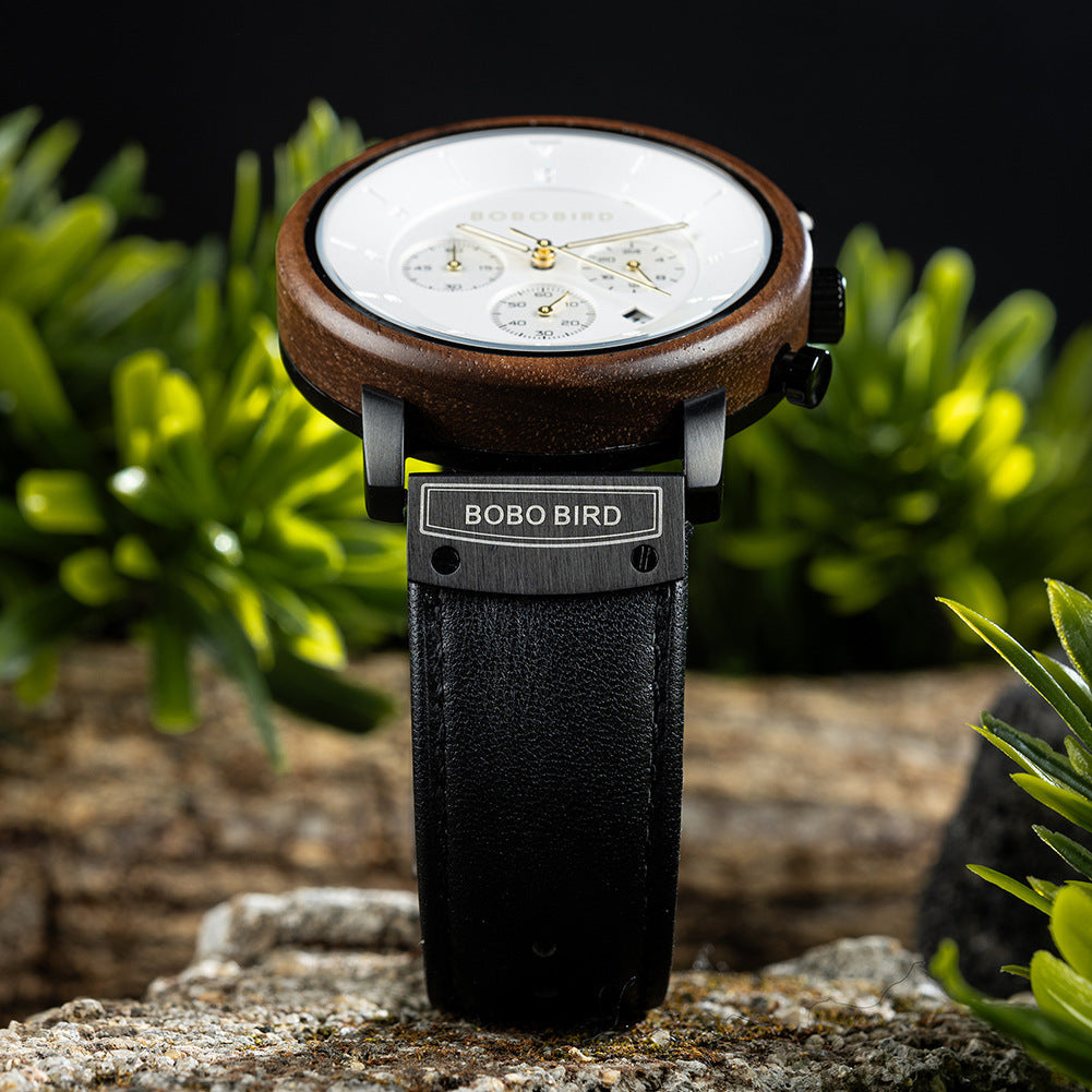 Wooden Mens Vintage Watch
